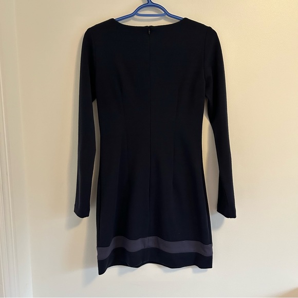 Birds of North America Purple Mini Long Sleeve Jersey Dress Size 2 - Picture 7 of 13